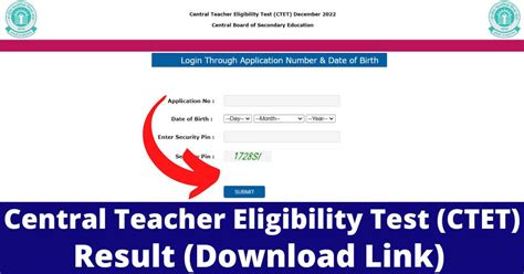 ustet results 2023 release date|CTET Result 2023 LIVE: CBSE CTET December result out at ctet.nic.in.